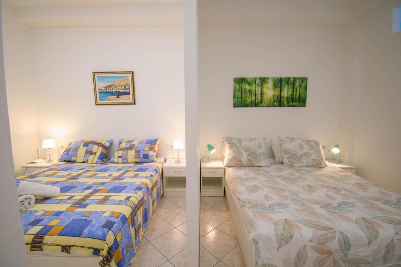 Family Apartment Manuela - Baska Voda Ngoại thất bức ảnh